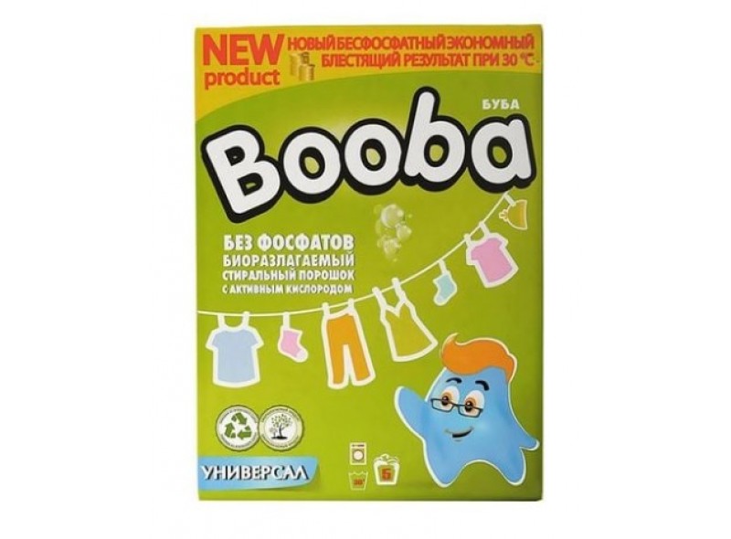 Порошок для прання Booba Universal 350 г, к/к (97-011)